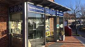 Das RDC Kundencenter in Niebüll erscheint im neuen NAH.SH Look.