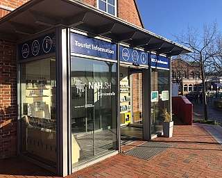 Das RDC Kundencenter in Niebüll erscheint im neuen NAH.SH Look.